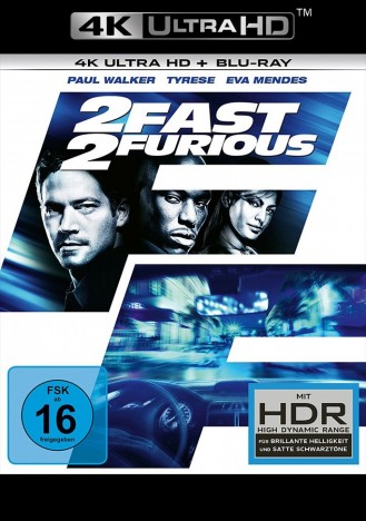 2 Fast 2 Furious - 4K Ultra HD Blu-ray + Blu-ray (4K Ultra HD)
