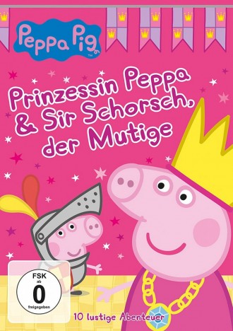 Peppa Pig - Prinzessin Peppa & Sir Schorsch der Mutige (DVD)
