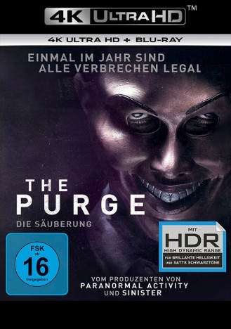 The Purge - Die Säuberung - 4K Ultra HD Blu-ray + Blu-ray (4K Ultra HD)