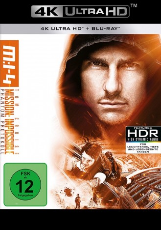 Mission: Impossible 4 - Phantom Protokoll - 4K Ultra HD Blu-ray + Blu-ray (4K Ultra HD)
