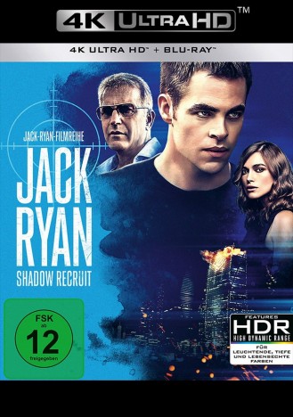 Jack Ryan: Shadow Recruit - 4K Ultra HD Blu-ray + Blu-ray (4K Ultra HD)
