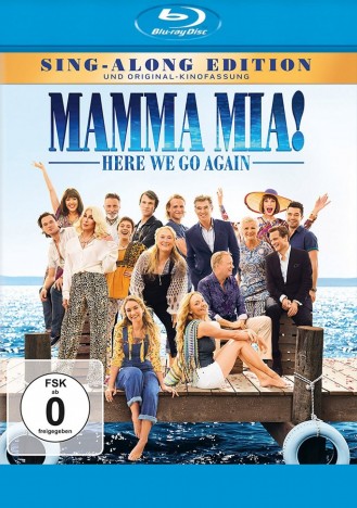 Mamma Mia! Here We Go Again - Sing Along Edition und Original Kinofassung (Blu-ray)