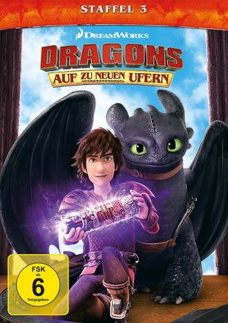 Dragons - Auf zu neuen Ufern - Staffel 3 (DVD)