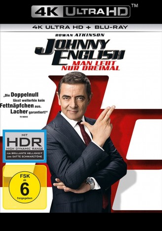 Johnny English - Man lebt nur dreimal - 4K Ultra HD Blu-ray + Blu-ray (4K Ultra HD)
