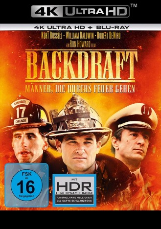 Backdraft - Männer, die durchs Feuer gehen - 4K Ultra HD Blu-ray + Blu-ray (4K Ultra HD)