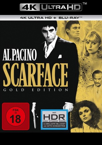 Scarface - 4K Ultra HD Blu-ray + Blu-ray / Gold Edition (4K Ultra HD)