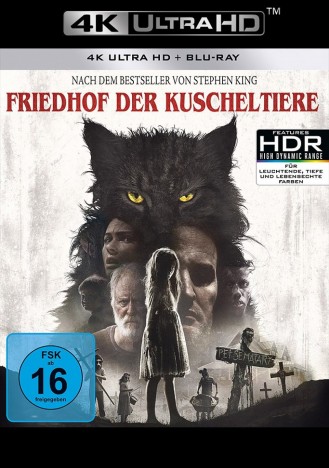 Friedhof der Kuscheltiere - 2019 / 4K Ultra HD Blu-ray + Blu-ray (4K Ultra HD)