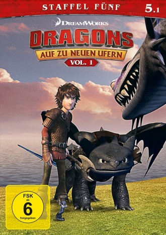 Dragons - Auf zu neuen Ufern - Staffel 5 / Vol. 1 (DVD)