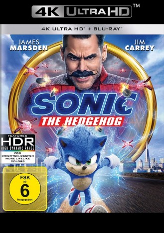 Sonic the Hedgehog - 4K Ultra HD Blu-ray + Blu-ray (4K Ultra HD)