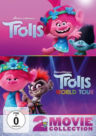Trolls & Trolls World Tour - 2 Movie Collection (DVD)