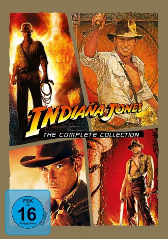 Indiana Jones - Teil 1-4 (DVD)