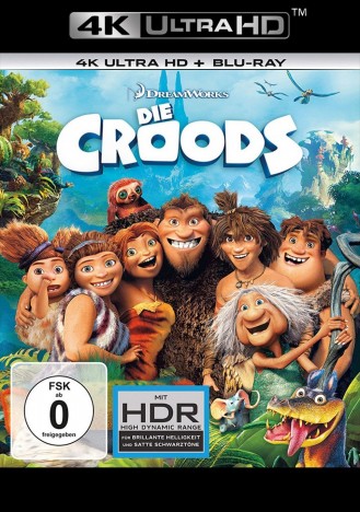 Die Croods - 4K Ultra HD Blu-ray + Blu-ray (4K Ultra HD)
