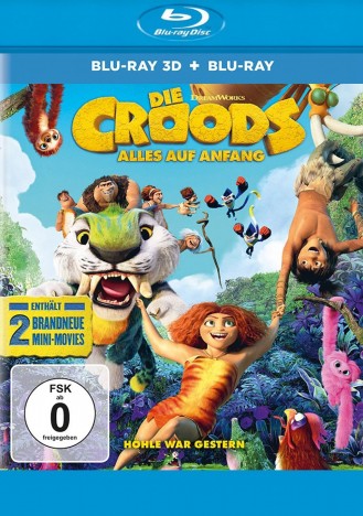 Die Croods - Alles auf Anfang - Blu-ray 3D + 2D (Blu-ray)
