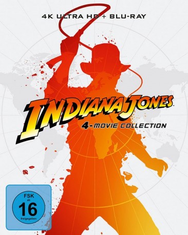 Indiana Jones - 4-Movie Collection / 4K Ultra HD Blu-ray / Limited Steelbook (4K Ultra HD)