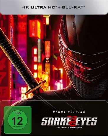 Snake Eyes: G.I. Joe Origins - 4K Ultra HD Blu-ray + Blu-ray / Limited Steelbook (4K Ultra HD)