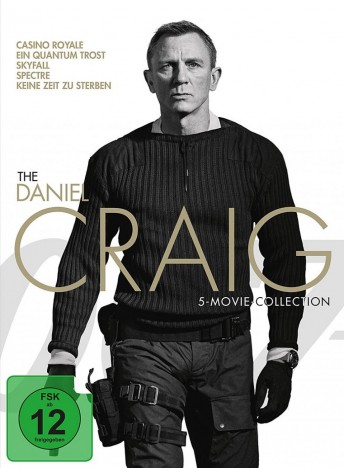 James Bond: The Daniel Craig 5-Movie-Collection (DVD)