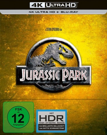 Jurassic Park - 4K Ultra HD Blu-ray + Blu-ray / Limited Steelbook (4K Ultra HD)