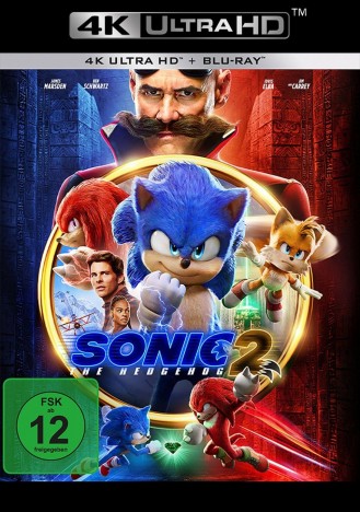 Sonic the Hedgehog 2 - 4K Ultra HD Blu-ray + Blu-ray (4K Ultra HD)