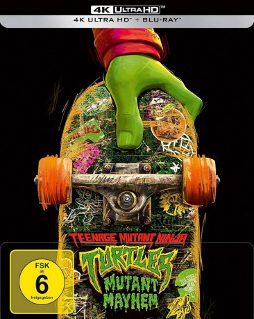 Teenage Mutant Ninja Turtles: Mutant Mayhem - 4K Ultra HD Blu-ray + Blu-ray / Limited Steelbook (4K Ultra HD)