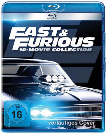 Fast & Furious - 10-Movie Collection (Blu-ray)