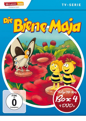 Die Biene Maja - Box 4 / Folgen 79-104 (DVD)