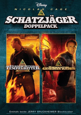 Schatzjäger Doppelpack - Das Vermächtnis der Tempelritter & Das Vermächtnis des geheimen Buches (DVD)