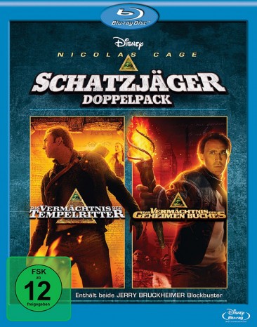 Schatzjäger Doppelpack - Das Vermächtnis der Tempelritter & Das Vermächtnis des geheimen Buches (Blu-ray)