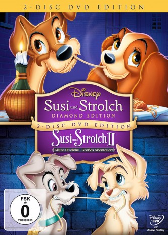 Susi und Strolch & Susi und Strolch 2 - 2-Disc DVD Edition (DVD)