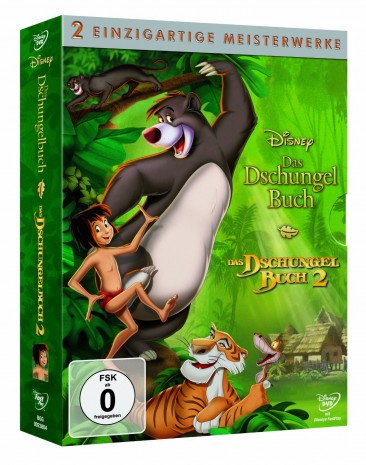 Das Dschungelbuch 1+2 - Diamond Edition (DVD)