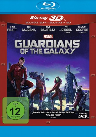 Guardians of the Galaxy - Blu-ray 3D + 2D (Blu-ray)