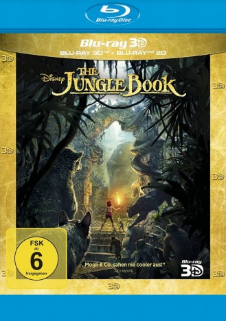 The Jungle Book - Blu-ray 3D + 2D (Blu-ray)