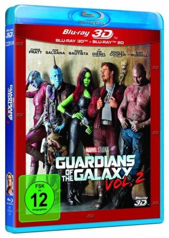 Guardians of the Galaxy Vol. 2 - Blu-ray 3D + 2D (Blu-ray)