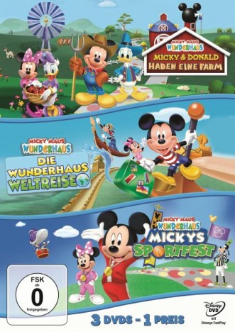 Micky Maus Wunderhaus - Mickys Sportfest & Die Wunderhaus-Weltreise & Micky und Donald haben eine Farm (DVD)