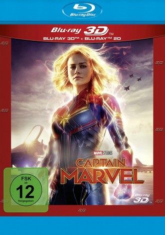Captain Marvel - Blu-ray 3D + 2D (Blu-ray)
