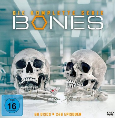 Bones - Die Knochenjägerin - Die komplette Serie / Neuauflage (DVD)