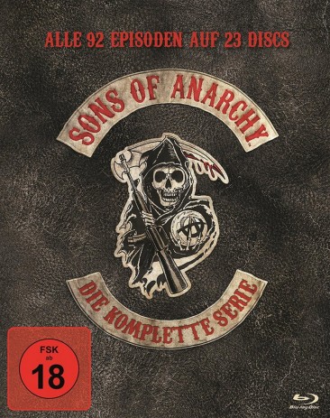 Sons of Anarchy - Die komplette Serie / Staffel 1-7 / 2. Auflage (Blu-ray)