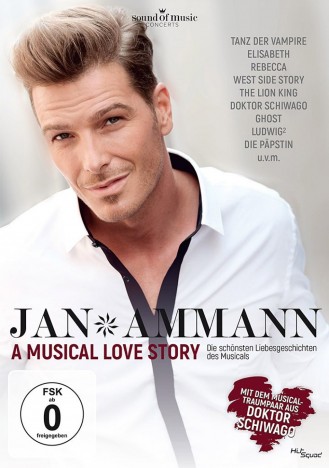 Jan Ammann: A Musical Love Story - Die schönsten Liebesgeschichten des Musicals (DVD)