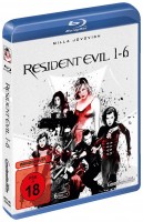 Resident Evil 1-6 (Blu-ray)