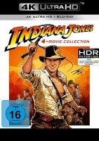 Indiana Jones - Teil 1-4 + Indiana Jones und das Rad des Schicksals -  4K Ultra HD Blu-ray + Blu-ray (4K Ultra HD) im Set (4K Ultra HD)