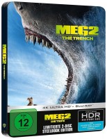 Meg 2: Die Tiefe - 4K Ultra HD Blu-ray + Blu-ray / Limited Steelbook (4K Ultra HD)