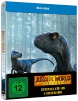 Jurassic World - Ein neues Zeitalter - Steelbook / Extended Version & Kinofassung (Blu-ray)