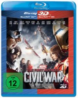 The First Avenger: Civil War - Blu-ray 3D + 2D (Blu-ray)