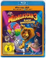 Madagascar 3 - Flucht durch Europa - Blu-ray 3D + 2D (Blu-ray)