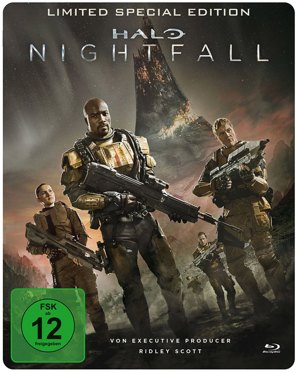 Halo Nightfall Limited Special Edition Blu Ray