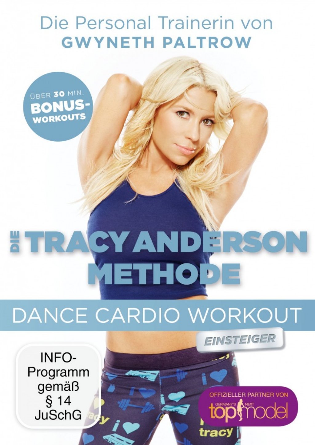 5 Day Tracy Anderson Beginner Dance Cardio Workout Dvd for Women