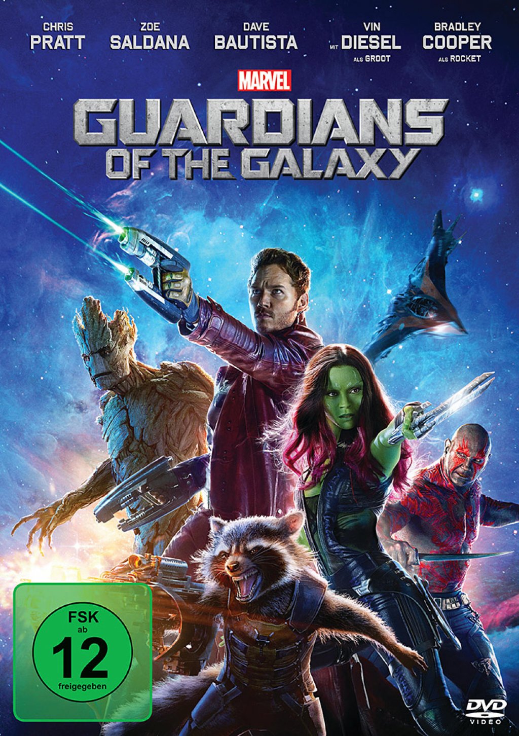 Guardians Of The Galaxy DVD 