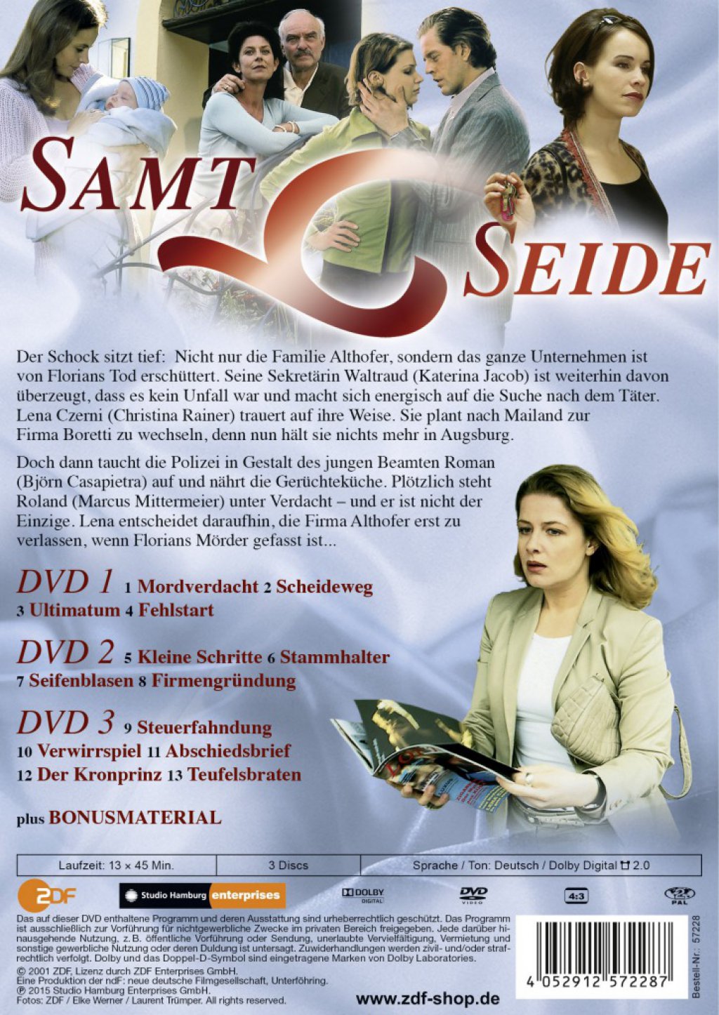 Samt &amp; Seide - Staffel 2 / Folgen 1-13 (DVD)