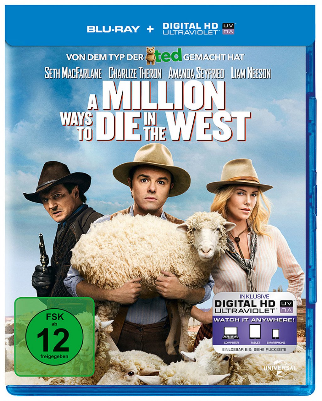 A Million Ways to Die in the West (Blu-ray)